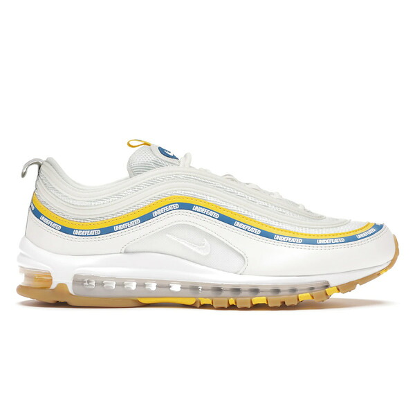 Nike ナイキ メンズ スニーカー 【Nike Air Max 97 Undefeated UCLA】 サイズ US_12.5(30.5cm) White/Gold/Light Blue