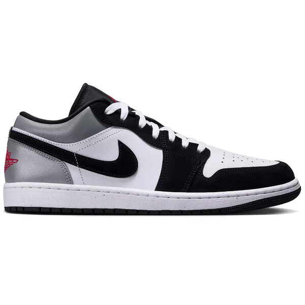Jordan ジョーダン メンズ スニーカー 【Jordan 1 Low SE White Fire Red Black Matte Silver】 サイズ US_7(25.0cm) White/Fire Red/Black/Matte Silver｜asty