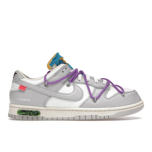 Nike ナイキ メンズ スニーカー 【Nike Dunk Low Off-White Lot 47】 サイズ US_9.5(27.5cm) Sail/Neutral Grey|asty