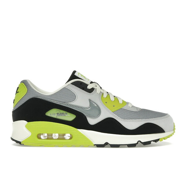 Nike ナイキ メンズ スニーカー 【Nike Air Max 90 SP Patta Waves Cyber】 サイズ US_6.5(24.5cm) Particle Grey/Neutral Grey/Cyber/Black/Coconut Milk/White｜asty 53,280円