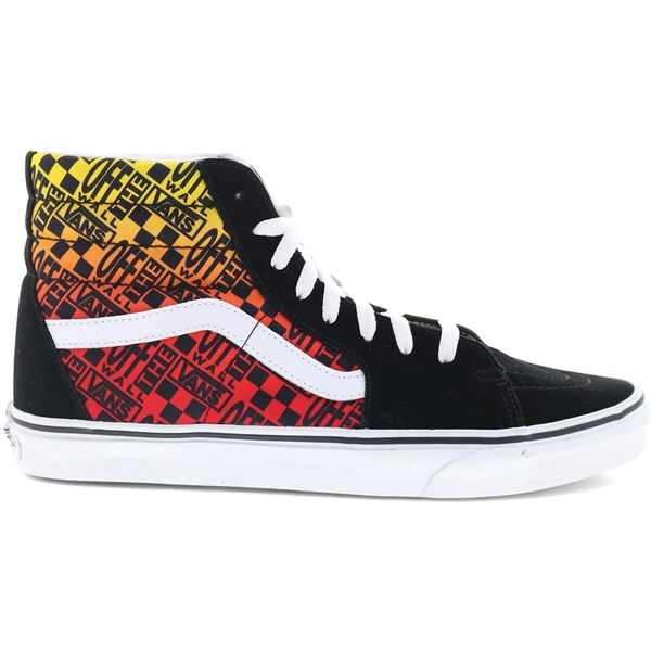 Vans バンズ メンズ スニーカー  【Vans Sk8-Hi Logo Flame】  大きさ US_5(23.0糎) Black/True White