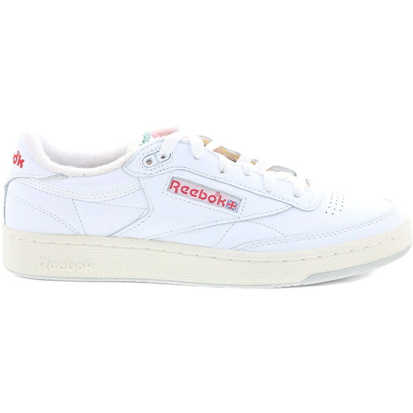 Reebok リーボック メンズ スニーカー 【Reebok Club C 85 Vintage White Vector Red】 サイズ US_9(27.0cm) White/Chalk/Vector Red｜asty