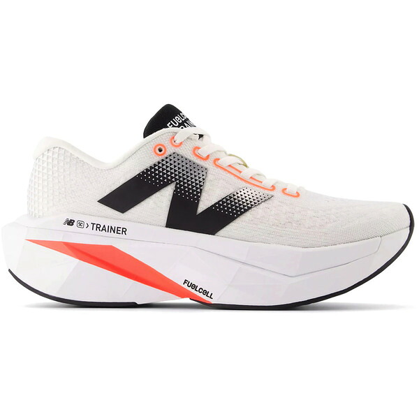 New Balance ニューバランス レディース スニーカー  【New Balance FuelCell SuperComp Trainer v3 Sea Salt Urgent Red Black (Women)】  サイズ US_8.5(25.5cm) Sea Salt/Urgent Red/Black
