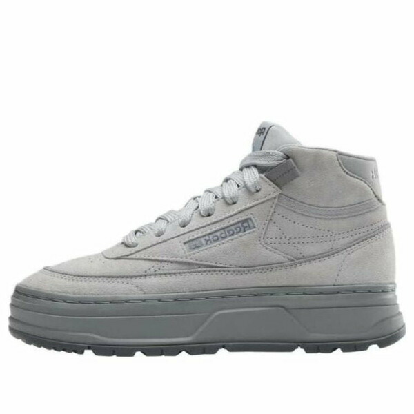 Reebok リーボック レディース スニーカー  【(WMNS) Reebok Club C Geo Mid \u0027Pure Grey\u0027 100074482】  大きさ US_8(25.0糎)