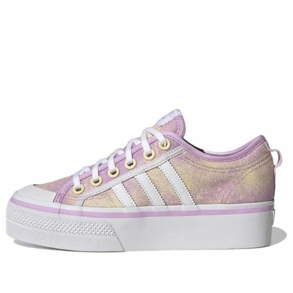 adidas アディダス レディース スニーカー  【(WMNS) adidas Nizza Platform \u0027Lilac Yellow\u0027 GY9476】  大きさ US_W_4.5
