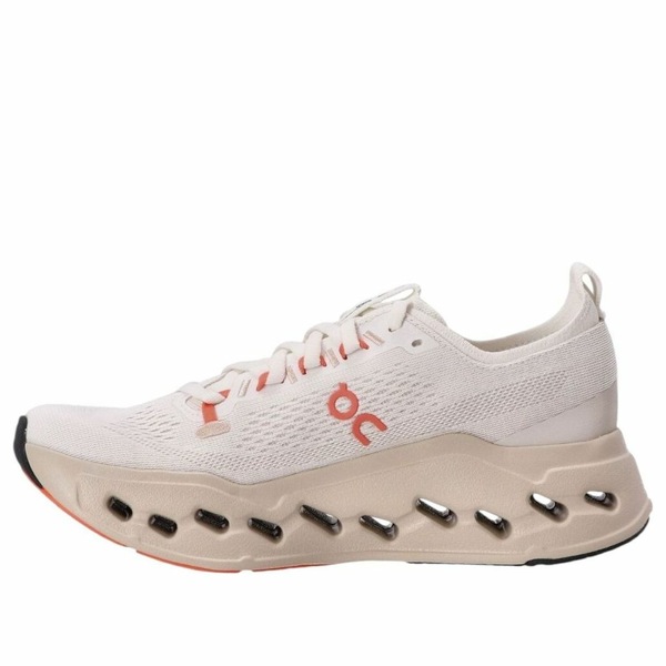 On Running オン 駈けっくら レディース スニーカー  【(WMNS) On Running Cloudsurfer Max \u0027Ivory Salmon\u0027 3WF30223297】  大きさ US_6.5(23.5糎)