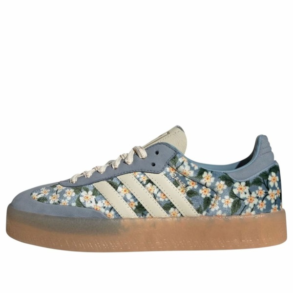 adidas アディダス レディース スニーカー  【(WMNS) adidas x Liberty London Sambae \u0027Blue Cream White\u0027 JQ6046】  大きさ US_5(22.0糎)
