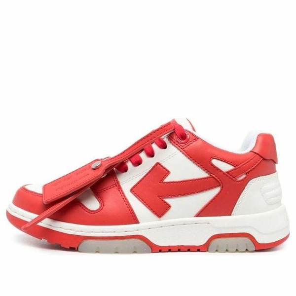 Off-White オフホワイト レディース スニーカー 【(WMNS) Off-White Off-Court 3.0 Low-tops Leisure Sneakers Red/White OWIA259S21LEA0010125】 サイズ US_W_10｜asty