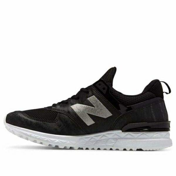 New Balance ニュー平衡にする レディース スニーカー  【(WMNS) New Balance 574 Sport Black/White WS574SAD】  大きさ US_7(24.0糎)