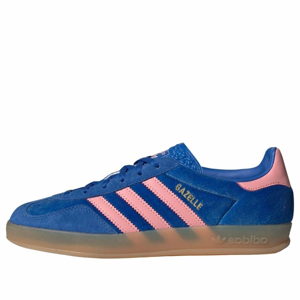 adidas アディダス レディース スニーカー  【(WMNS) adidas Gazelle Indoor Blue Semi Pink Spark IG6785】  サイズ US_6(23.0cm)