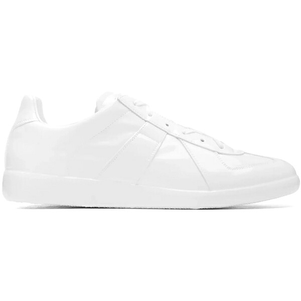 Maison Margiela マルタンマルジェラ レディース スニーカー  【Maison Margiela Replica Patent White (Women\u0027s)】  大きさ EU_35.5(22糎) White
