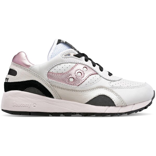 Saucony サッカニー レディース スニーカー 【Saucony Shadow 6000 White Metallic Pink (Women's)】 サイズ US_W_11 White/Pink