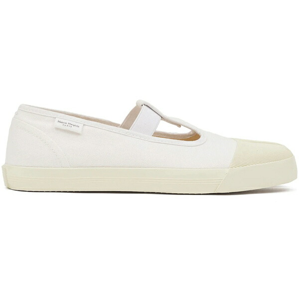 Maison Margiela マルタンマルジェラ レディース スニーカー 【Maison Margiela Tabi On The Deck Mary Jane White (Women's)】 サイズ EU_37(22.0cm) White