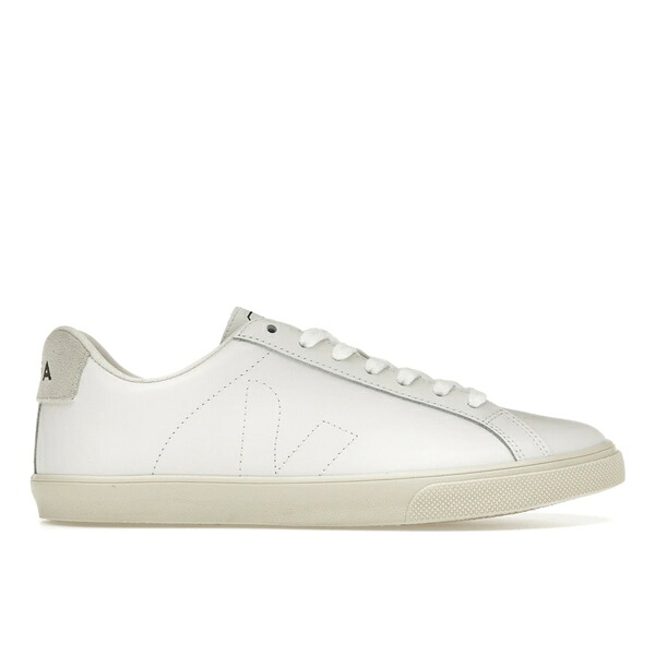 Veja ヴェジャ レディース スニーカー 【Veja Esplar Leather White Grey (Women's)】 サイズ EU_36(22.5cm) White/Grey