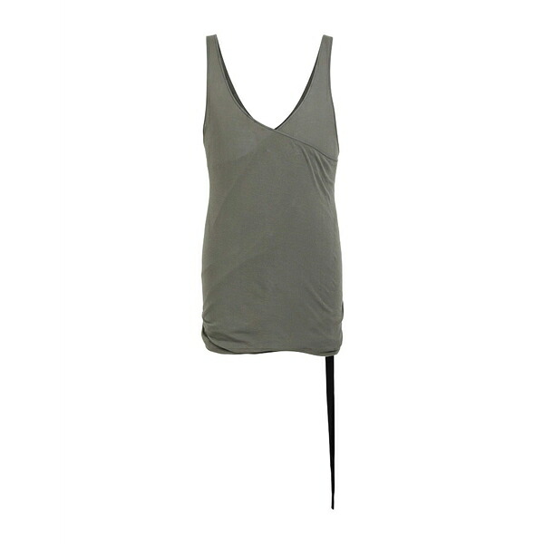 【送料無料】 リックオウエンス メンズ Tシャツ トップス Tank tops Grey