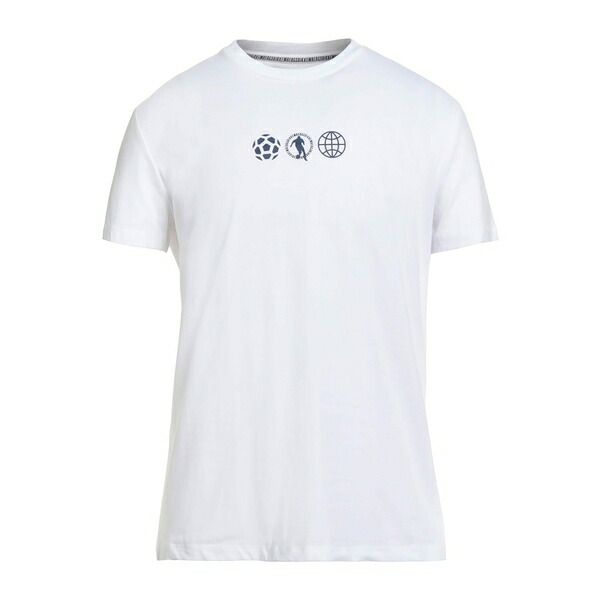 【送料無料】 ビッケンバーグス メンズ Tシャツ トップス T-shirts White