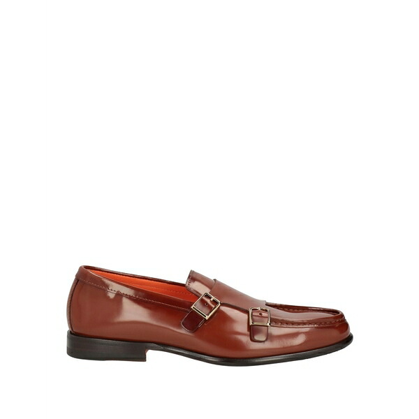 【送料無料】 サントーニ メンズ スリッポン・ローファー シューズ Loafers Brown｜asty