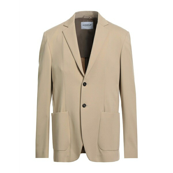 【送料無料】 ドンダップ メンズ ジャケット＆ブルゾン アウター Blazers Beige