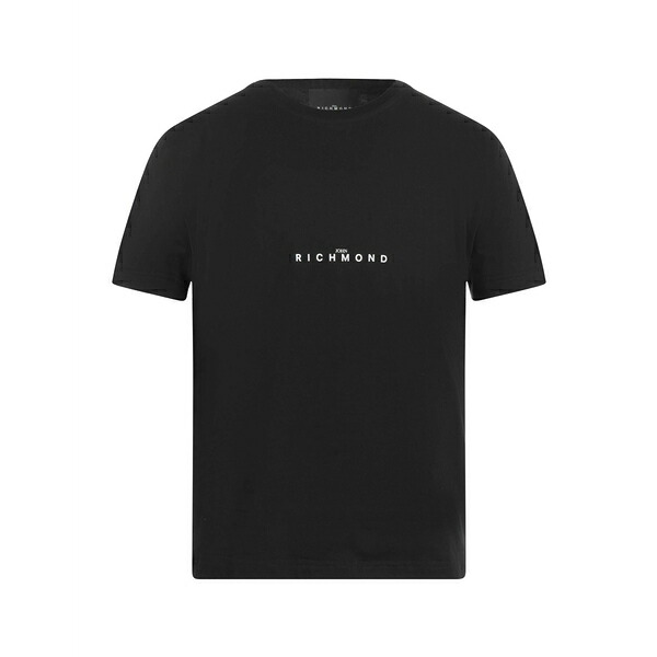 【送料無料】 ジョン リッチモンド メンズ Tシャツ トップス T-shirts Black
