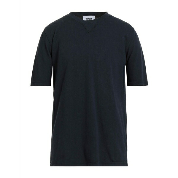 【送料無料】 アルファス テューディオ メンズ Tシャツ トップス T-shirts Blue