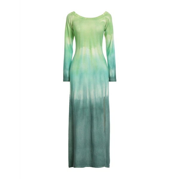 【送料無料】 カネッサ レディース ワンピース トップス Maxi dresses Green