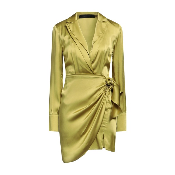 【送料無料】 フェデリカ・トシ レディース ワンピース トップス Mini dresses Green