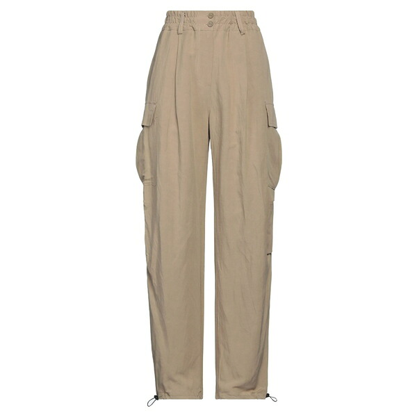 【送料無料】 プリーズ レディース カジュアルパンツ ボトムス Pants Beige
