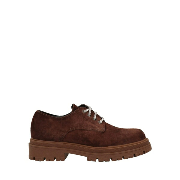 【送料無料】 ディバインフォリ レディース オックスフォード シューズ Lace-up shoes Brown|asty