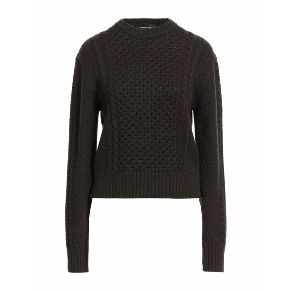 【送料無料】 ファビアナ フィリッピ レディース ニット&セーター アウター Sweaters Brown|asty