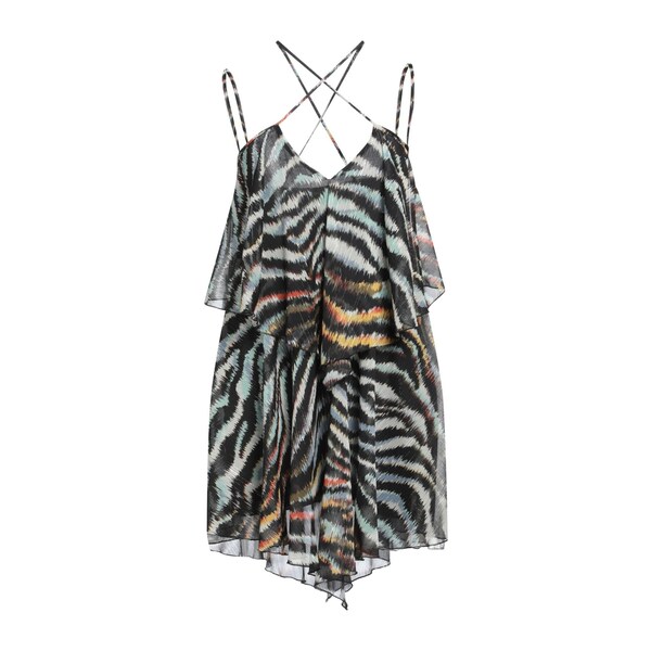 【送料無料】 ロベルトカヴァリ レディース ワンピース トップス Mini dresses Black
