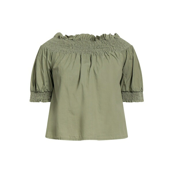【送料無料】 ル ストレーゲ レディース Tシャツ トップス Tops Green