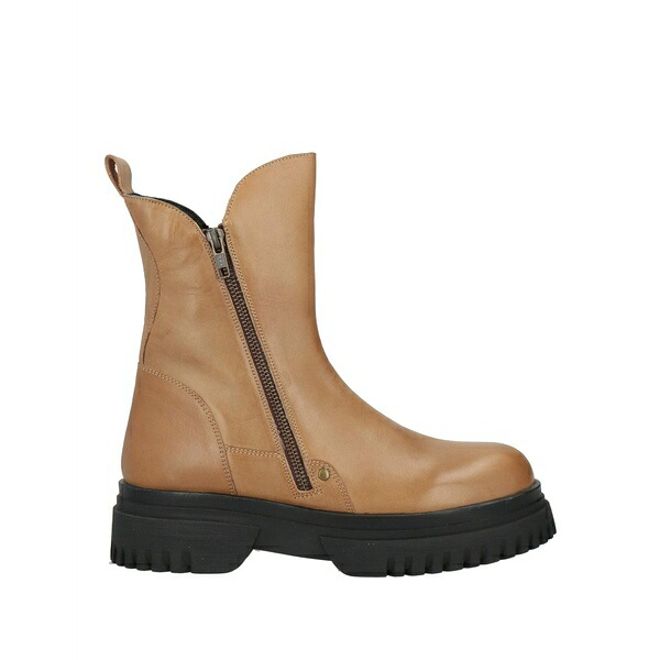 【送料無料】 エマヌエーレ ヴェー レディース ブーツ シューズ Ankle boots Beige｜asty