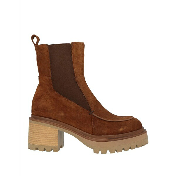 【送料無料】 ムジュス レディース ブーツ シューズ Ankle boots Beige
