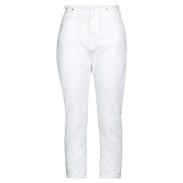 【送料無料】 セミクチュール レディース デニムパンツ ボトムス Jeans White