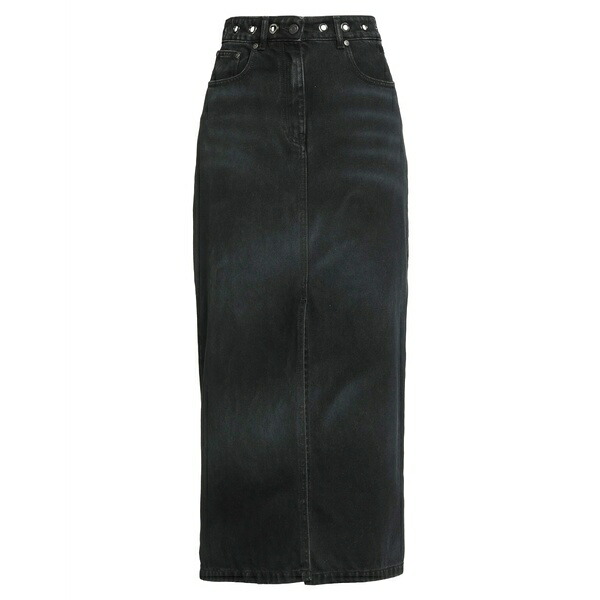 【送料無料】 エムエスジイエム レディース スカート ボトムス Denim skirts Black