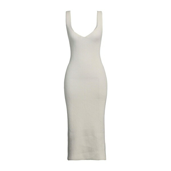 【送料無料】 インセンティブ レディース ワンピース トップス Midi dresses White