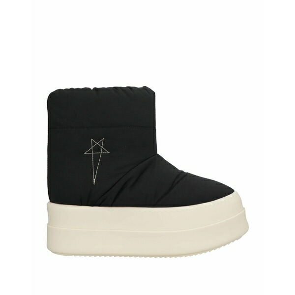 【送料無料】 リックオウエンス レディース ブーツ シューズ Ankle boots Black