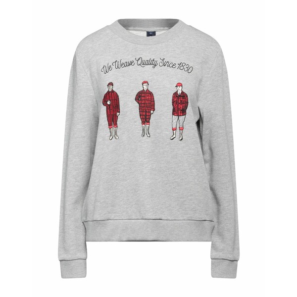 【貨物輸送無料】 羊毛 金持ち レディース パーカー・スウェットシャツ アウター Sweatshirts Grey