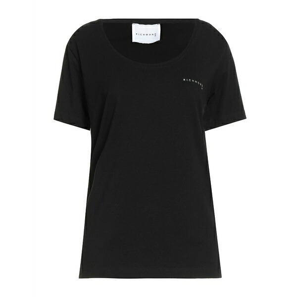 【送料無料】 ジョン リッチモンド レディース Tシャツ トップス T-shirts Black