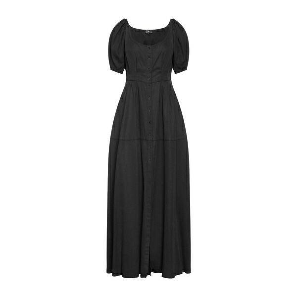 【送料無料】 エリザベスフランキ レディース ワンピース トップス Maxi dresses Black