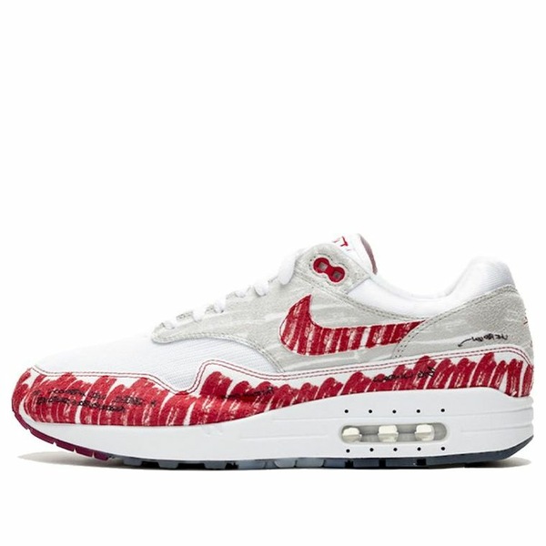 Nike ナイキ メンズ スニーカー  【Nike Air Max 1 \u0027Sketch To Shelf - University Red\u0027 CJ4286-101】  大いさ US_M_13