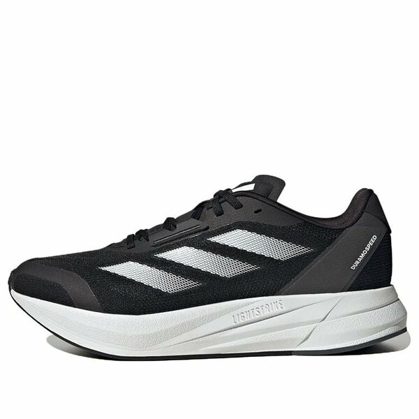 adidas アディダス メンズ スニーカー  【adidas Duramo Speed \u0027Black White Silver\u0027  ID9850】  大きさ US_M_13