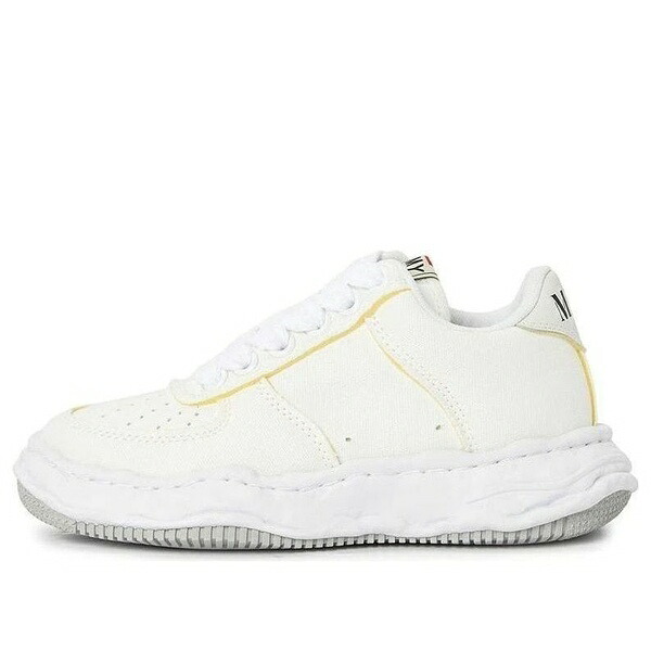 Maison MIHARA YASUHIRO ミハラヤスヒロ メンズ スニーカー  【Maison MIHARA YASUHIRO Wayne OG Sole Canvas Low \u0027White Canvas Sponge\u0027 A14FW731-WHT】  大きさ US_10(28.0珊)