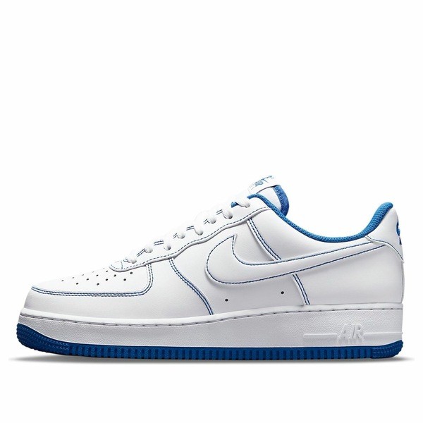 Nike ナイキ メンズ スニーカー  【Nike Air Force 1 \u002707 \u0027Contrast Stitch - White Game Royal\u0027 CV1724-101】  大きさ US_M_13