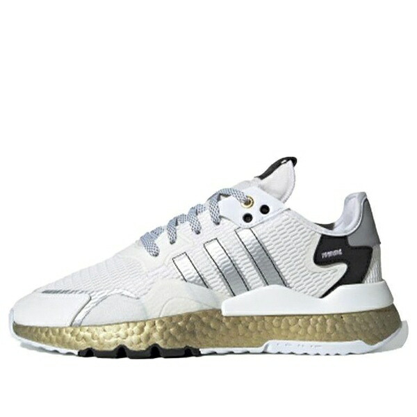 adidas アディダス メンズ スニーカー 【adidas Nite Jogger 'White Gold Metallic' FW6147】 サイズ US_9.5(27.5cm)｜asty