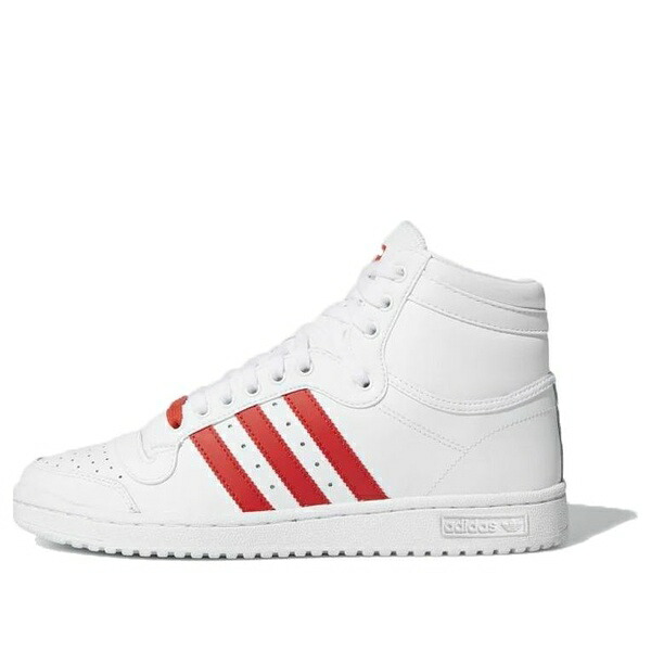 adidas アディダス メンズ スニーカー  【adidas Top Ten High \u0027White Lush Red\u0027 FV4229】  大きさ US_8(26.0糎)