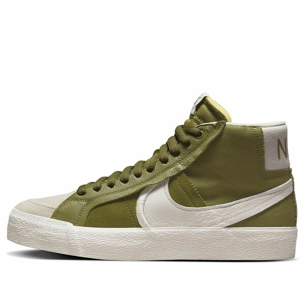 Nike ナイキ メンズ スニーカー  【Nike Zoom Blazer Mid Premium Plus SB \u0027Olive Green\u0027 DR9144-300】  大きさ US_12.5(30.5糎)