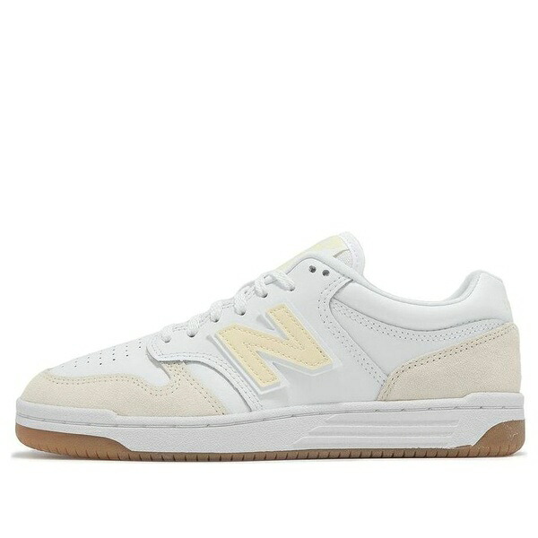 New Balance ニュー平衡にする メンズ スニーカー  【New Balance 480 \u0027White Linen\u0027 BB480LGG】  大きさ US_9(27.0糎)