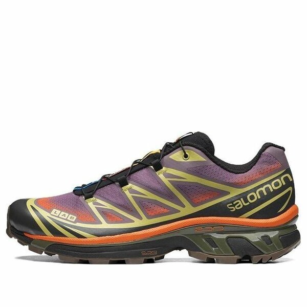 SALOMON サロモン メンズ スニーカー  【Salomon XT-6 Skyline \u0027Grey Orange Purple\u0027 416299】  大きさ US_7.5(25.5珊)