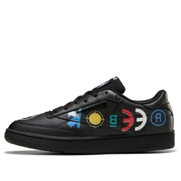 Reebok リーボック メンズ スニーカー  【Reebok BlackEyePatch x Club C 85 \u0027Black\u0027 FY3074】  大きさ US_M_4.5